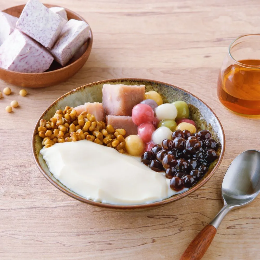 炒糖豆花＋加購好料