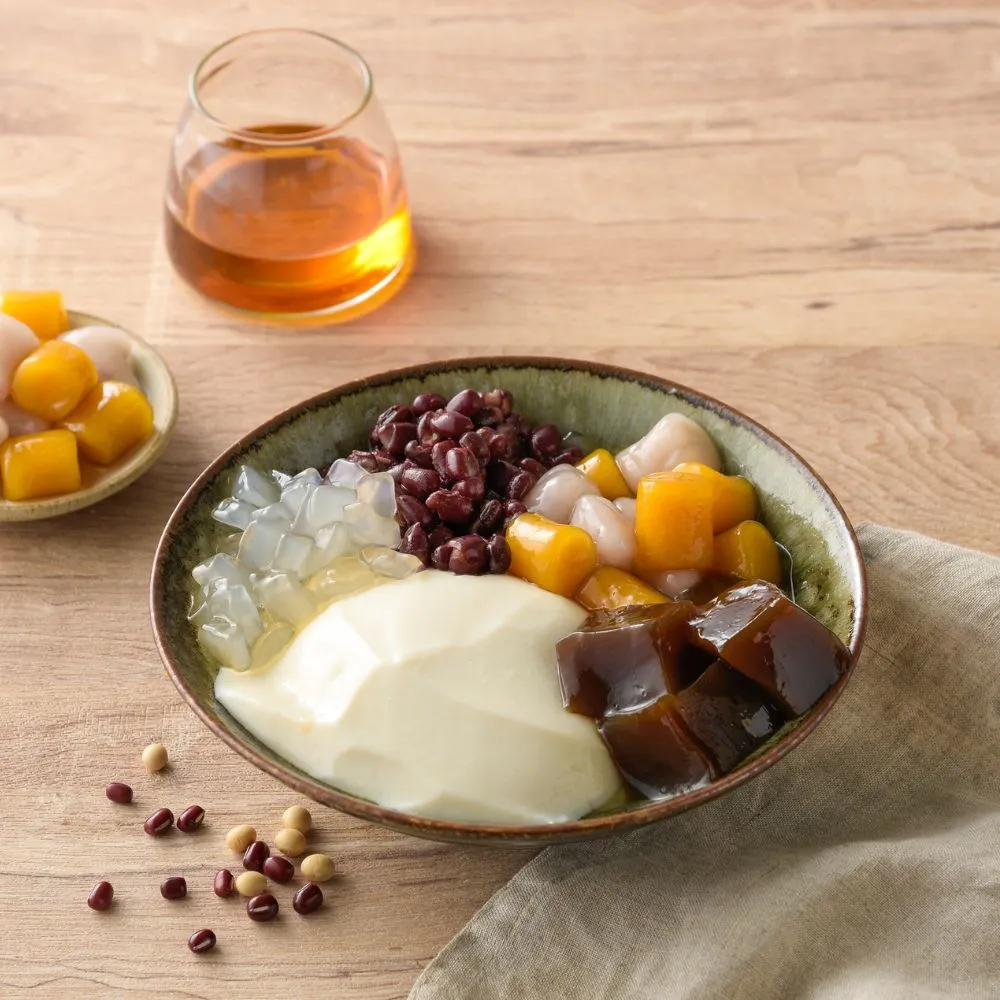 炒糖豆花＋加購好料