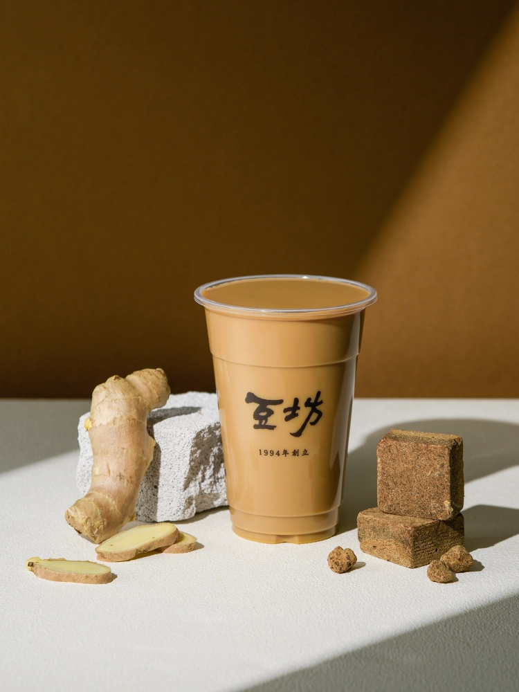 手熬黑糖薑鮮奶茶