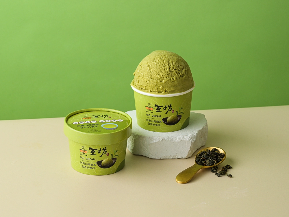 台式冰淇淋-烏龍茶冰