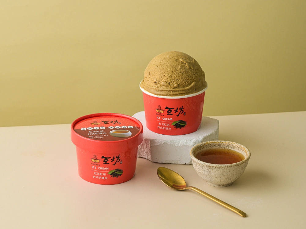 台式冰淇淋-紅玉紅茶冰