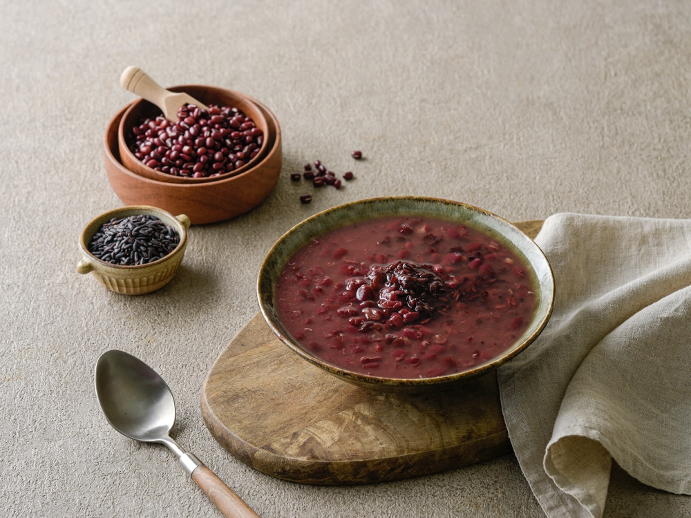 紫米紅豆湯