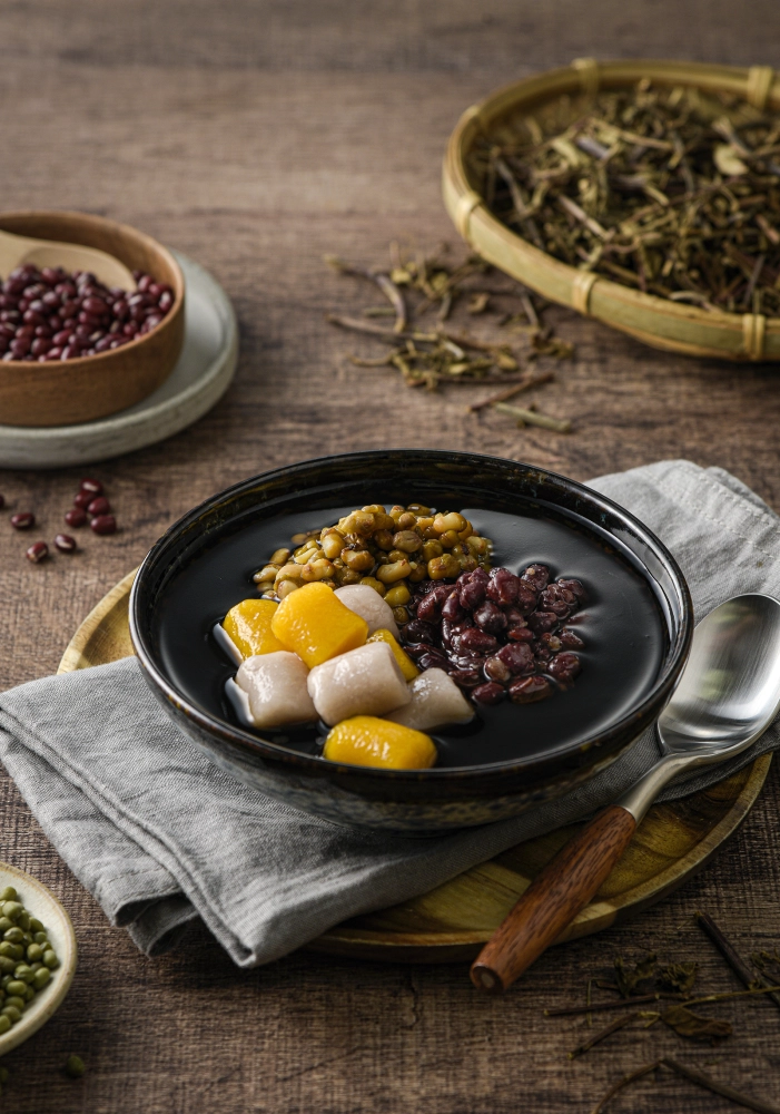 專屬熱甜湯（燒仙草）