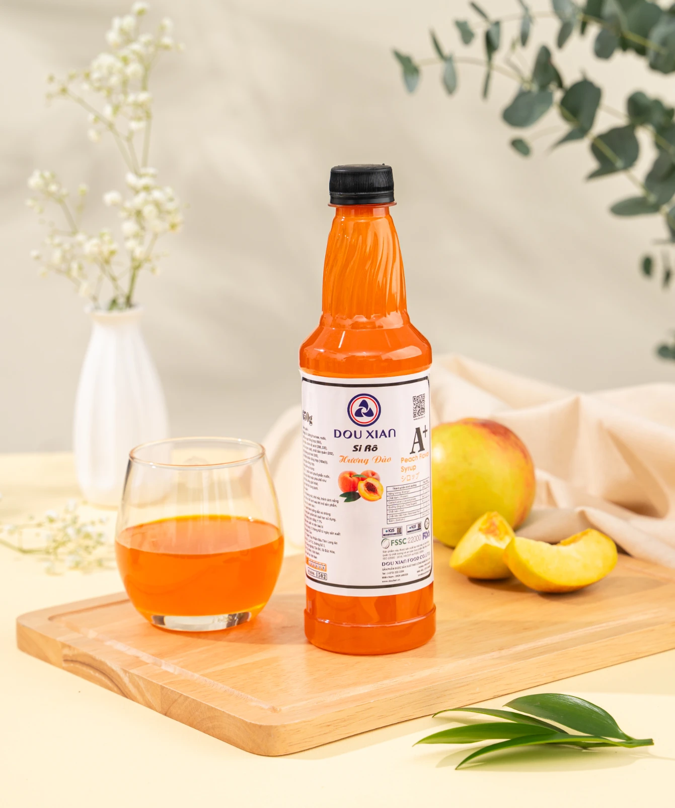 水蜜桃糖漿 - Peach Flavor Syrup