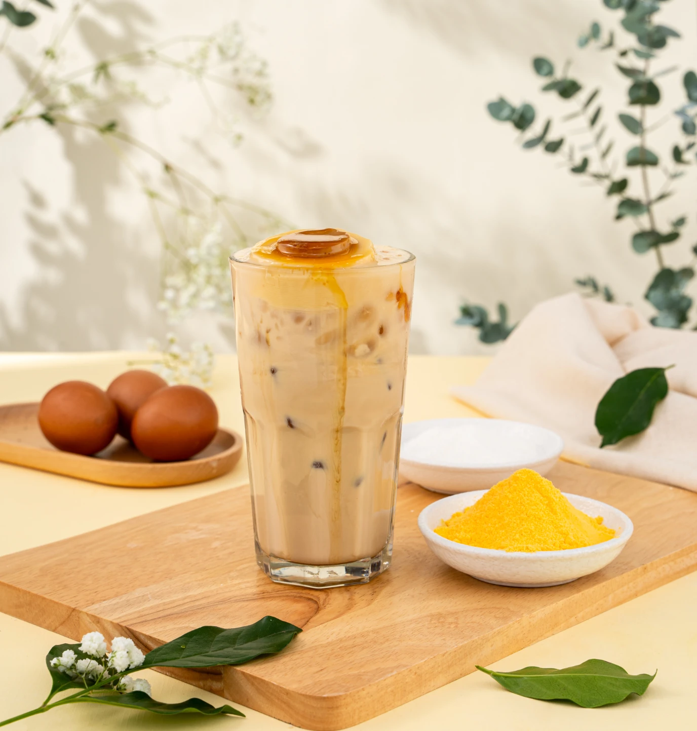 雞蛋布丁粉 - egg flavor pudding powder