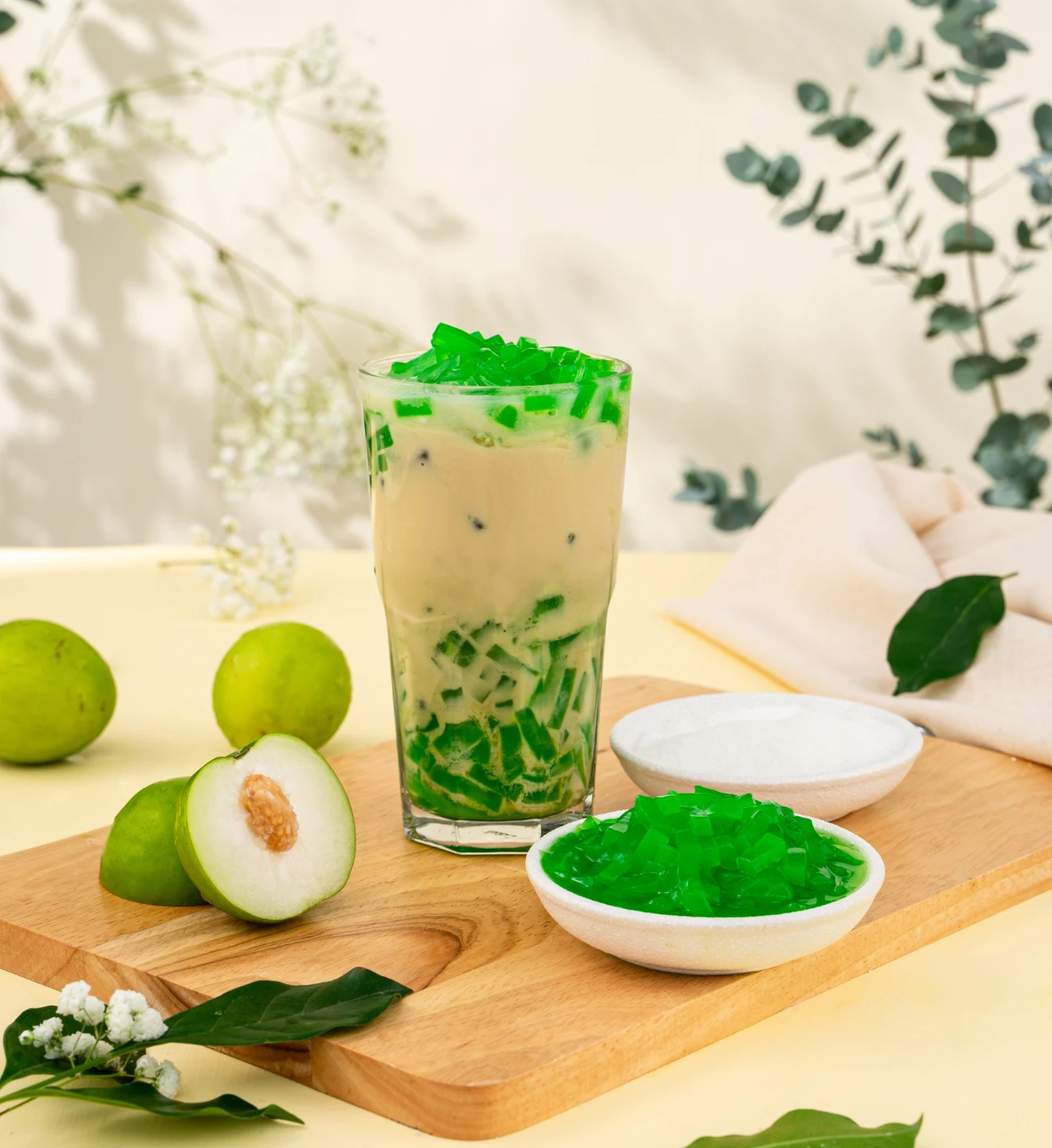 青蘋果風味椰果 - Green Apple Flavor Nata De CoCo