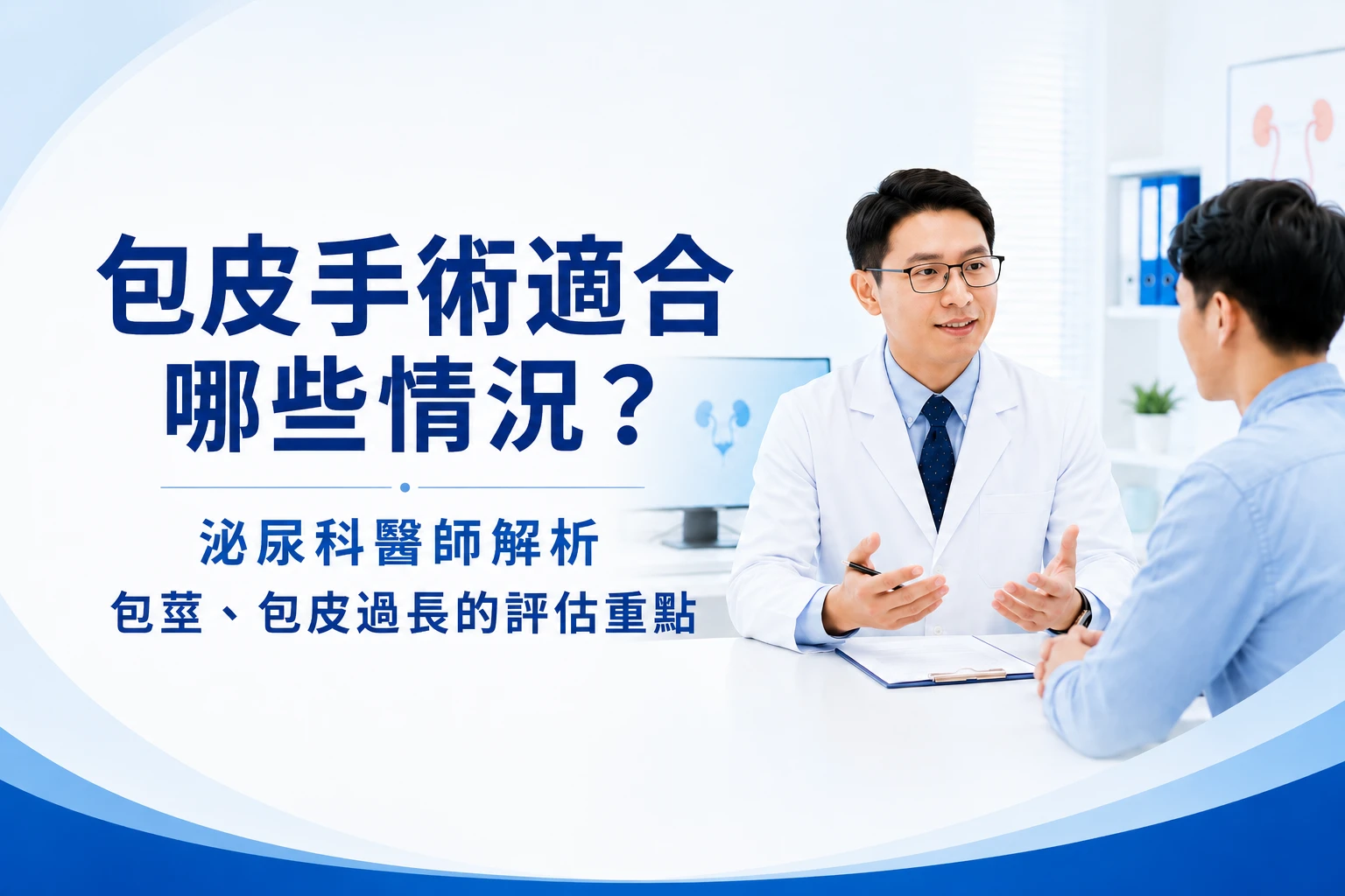 包皮手術適合哪些情況？泌尿科醫師解析包莖、包皮過長的評估重點