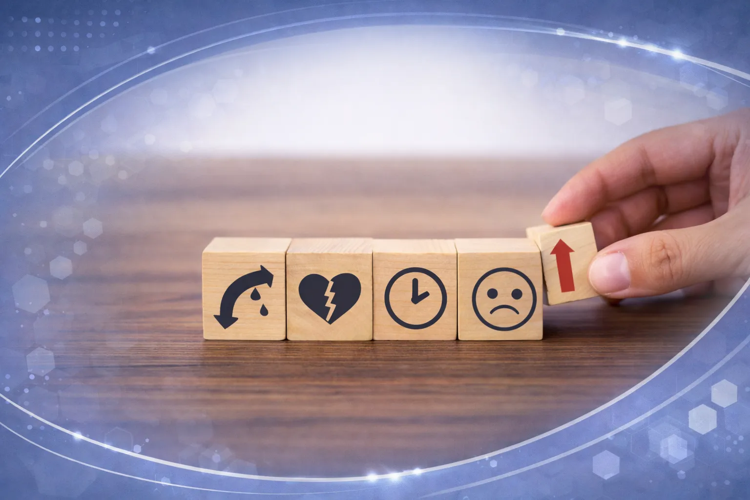 以象徵方式呈現性功能變化與影響因素的示意圖片