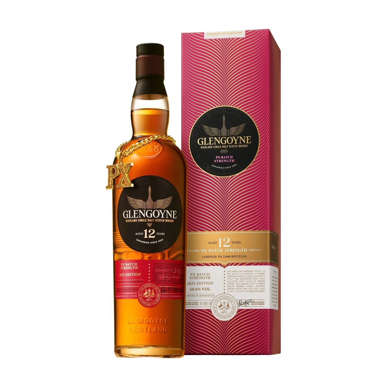 格蘭哥尼 12 年 Plux 2025 年批次原酒限量版 Glengoyne 12 Year Old PluX Batch Cask Strength 2025 Limited Edition 