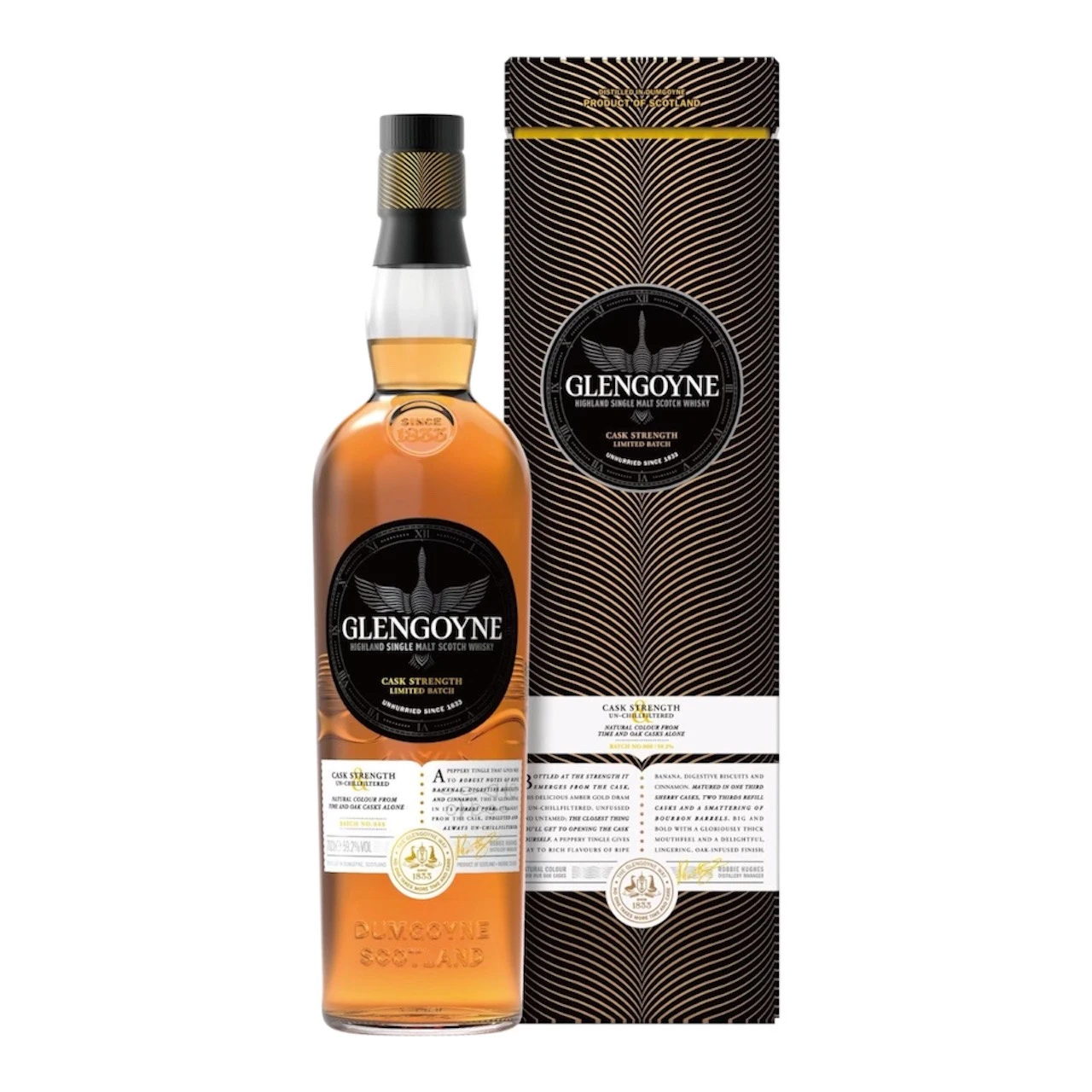 格蘭哥尼單批限量原酒Batch 10 Glengoyne Cask Strength Batch 010 Single Malt Scotch Whisky