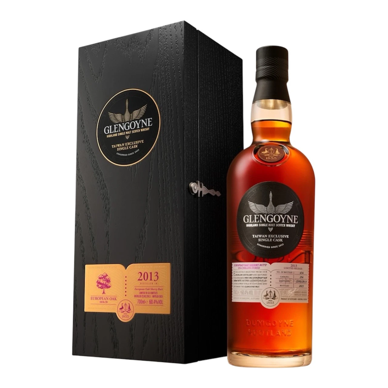 格蘭哥尼 森藏雪莉單桶系列 2013歐洲橡木單桶 CASK NO.294 Glengoyne Taiwan Exclusive Single Cask 2013 European Oak Sherry