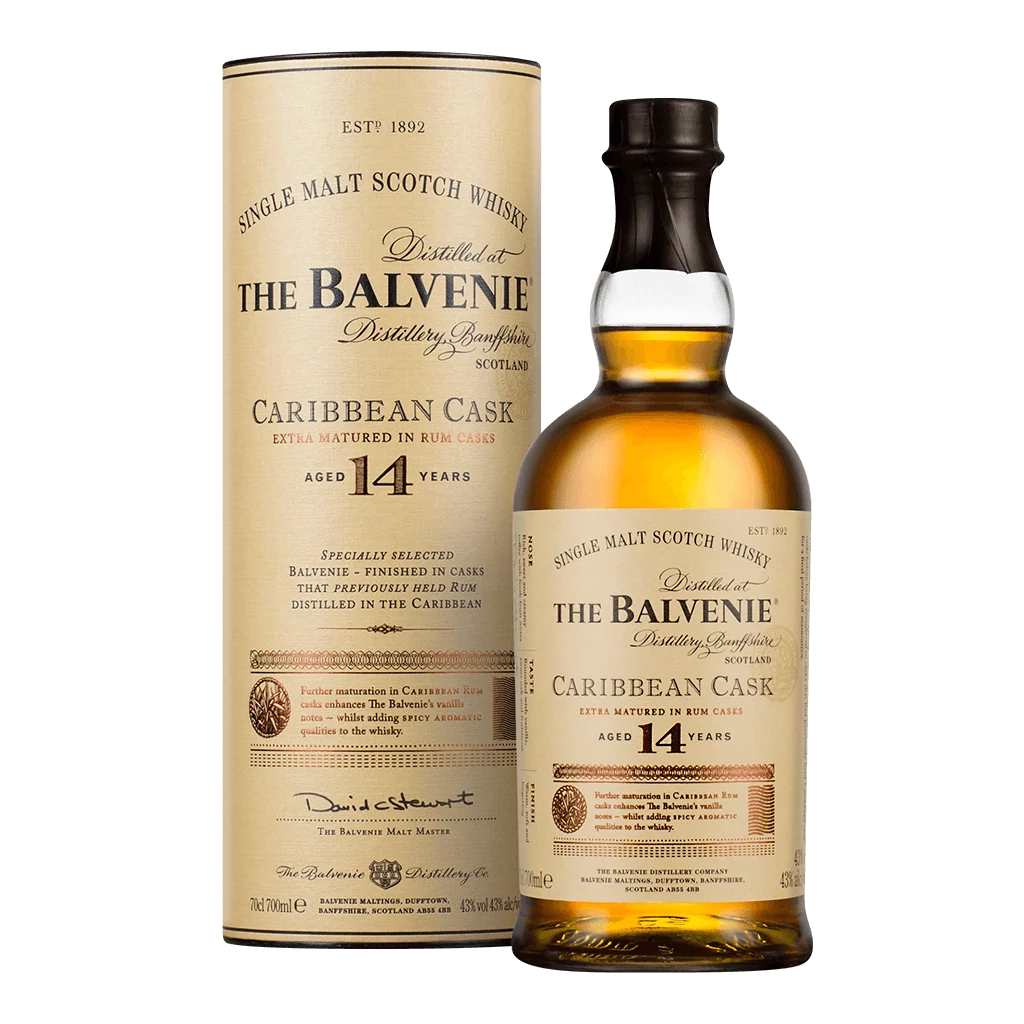 百富 加勒比海蘭姆桶14年 The Balvenie Caribbean Cask