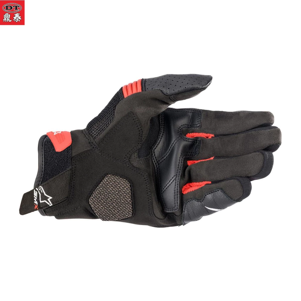 ALPINESTARS A星 SMX-R 黑白紅 碳纖半皮手套 短手套 碳纖維 防摔