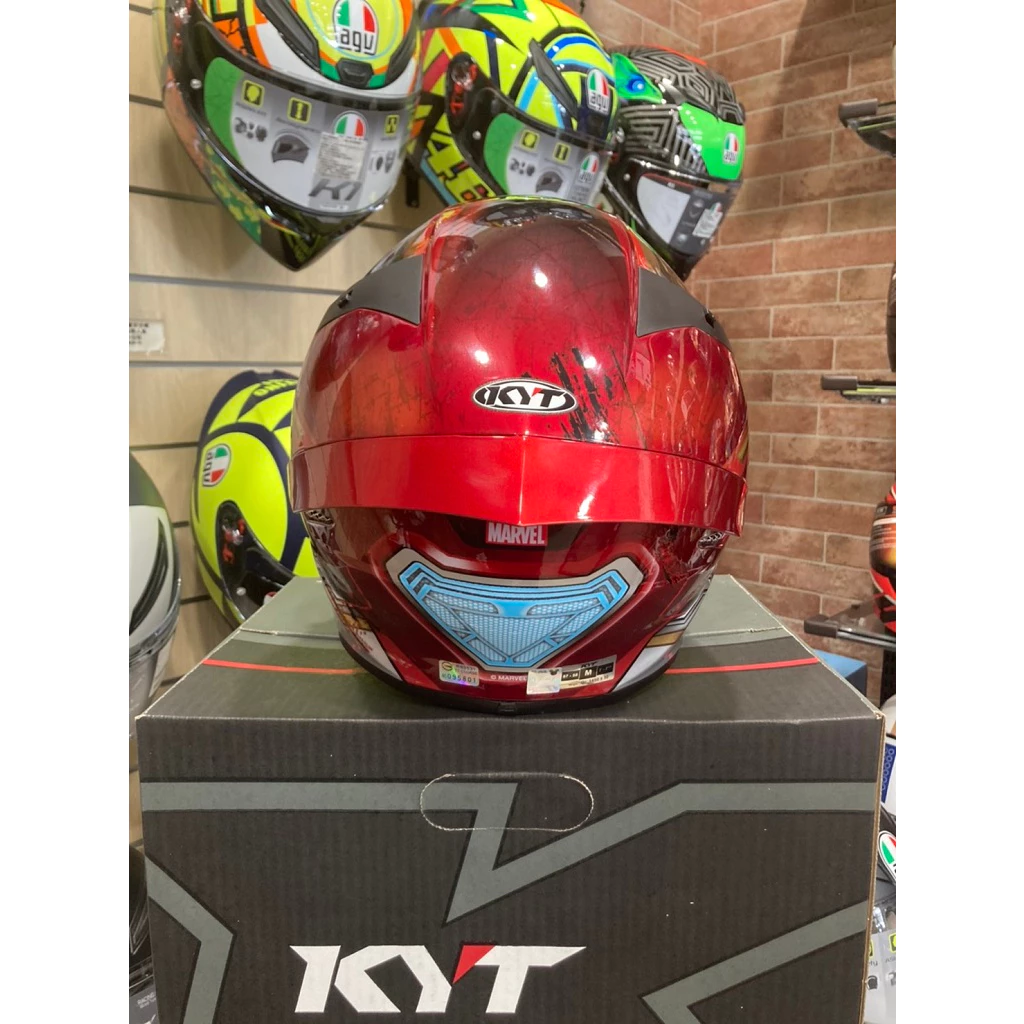 優惠促銷 KYT TT-COURSE TTC 鋼鐵人 IRON MAN 漫威聯名款 全罩安全帽