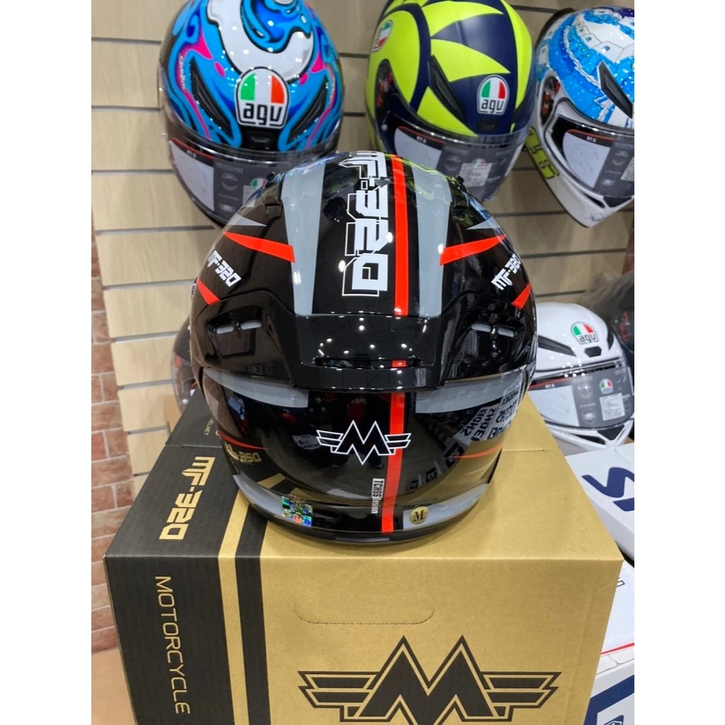 明峯 (KYT 台灣公司) MF320 #T灰 安全帽 3/4罩 內墨片 MF-320