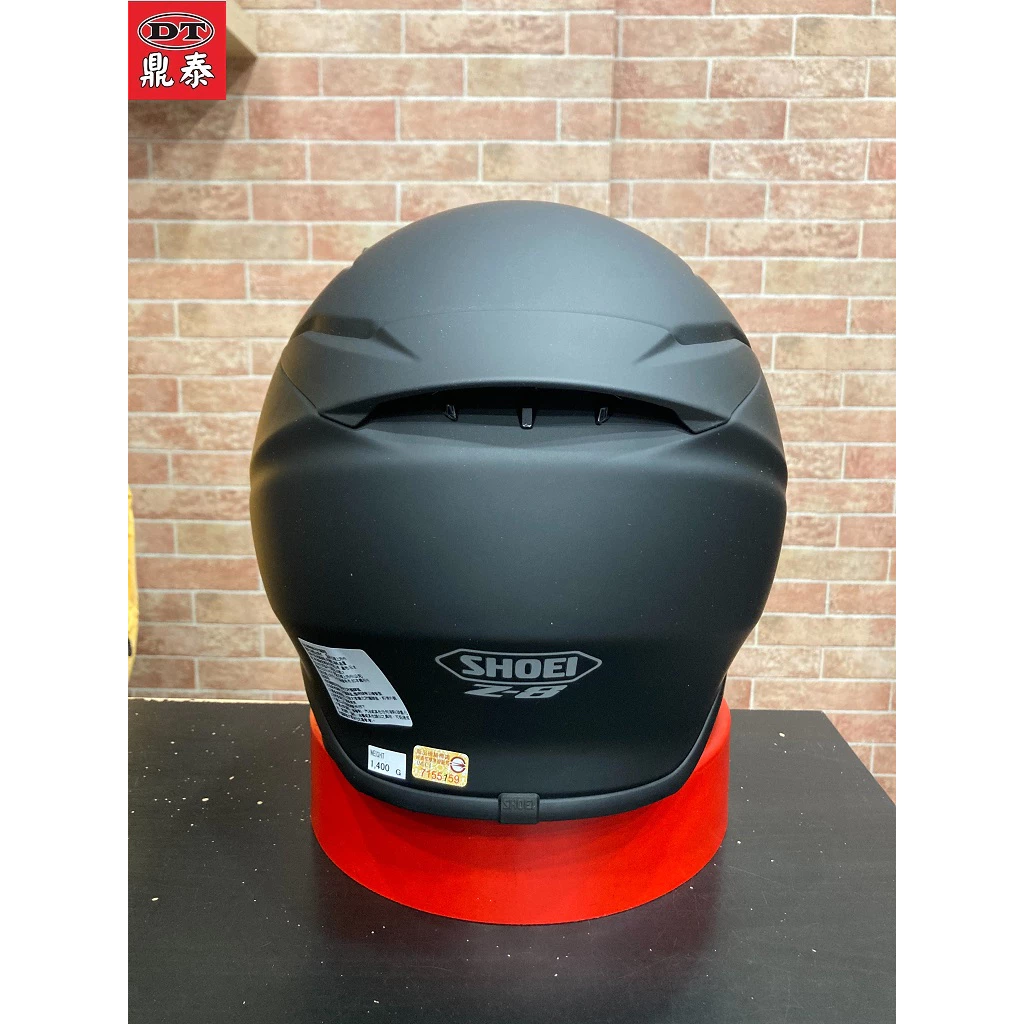 SHOEI Z-8 MATT BLACK 消光黑 素色 全罩 輕量 安全帽 日本進口 Z8 公司貨