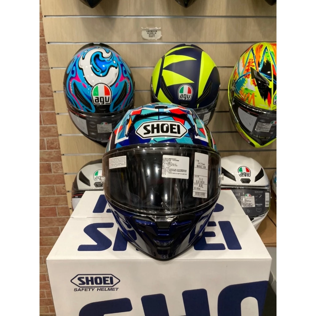 SHOEI X-15 MARQUEZ BARCELONA TC-10 MM93 X15全罩 大橋公司貨 現貨