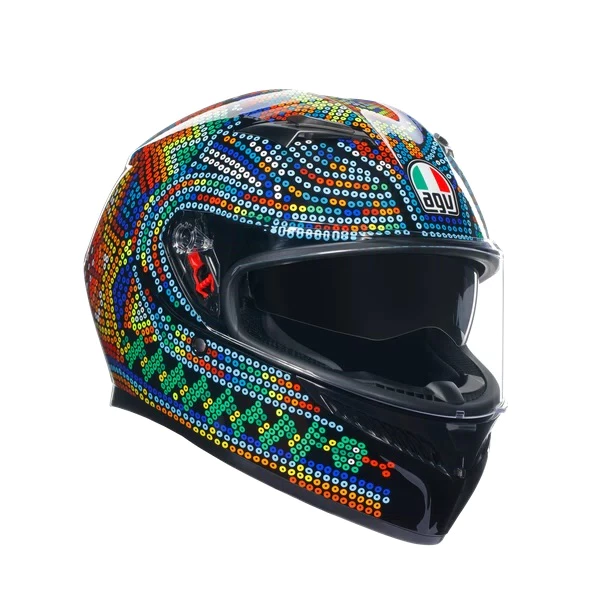 AGV K3 ROSSI WINTER TEST 2018 羅西 內墨片 全罩安全帽 亞洲版 公司貨 附鴨尾