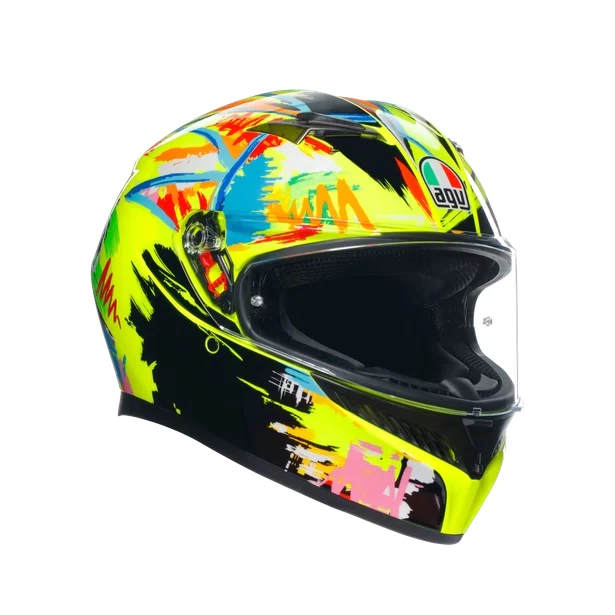 AGV K3 ROSSI WINTER TEST 2019 羅西 內墨片 全罩安全帽 亞洲版 公司貨 附鴨尾