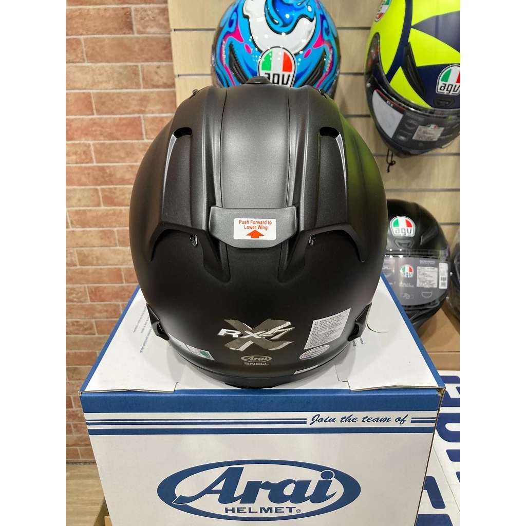  ARAI RX-7X FLAT BLACK 消光黑 全罩 安全帽 RX7X 公司貨