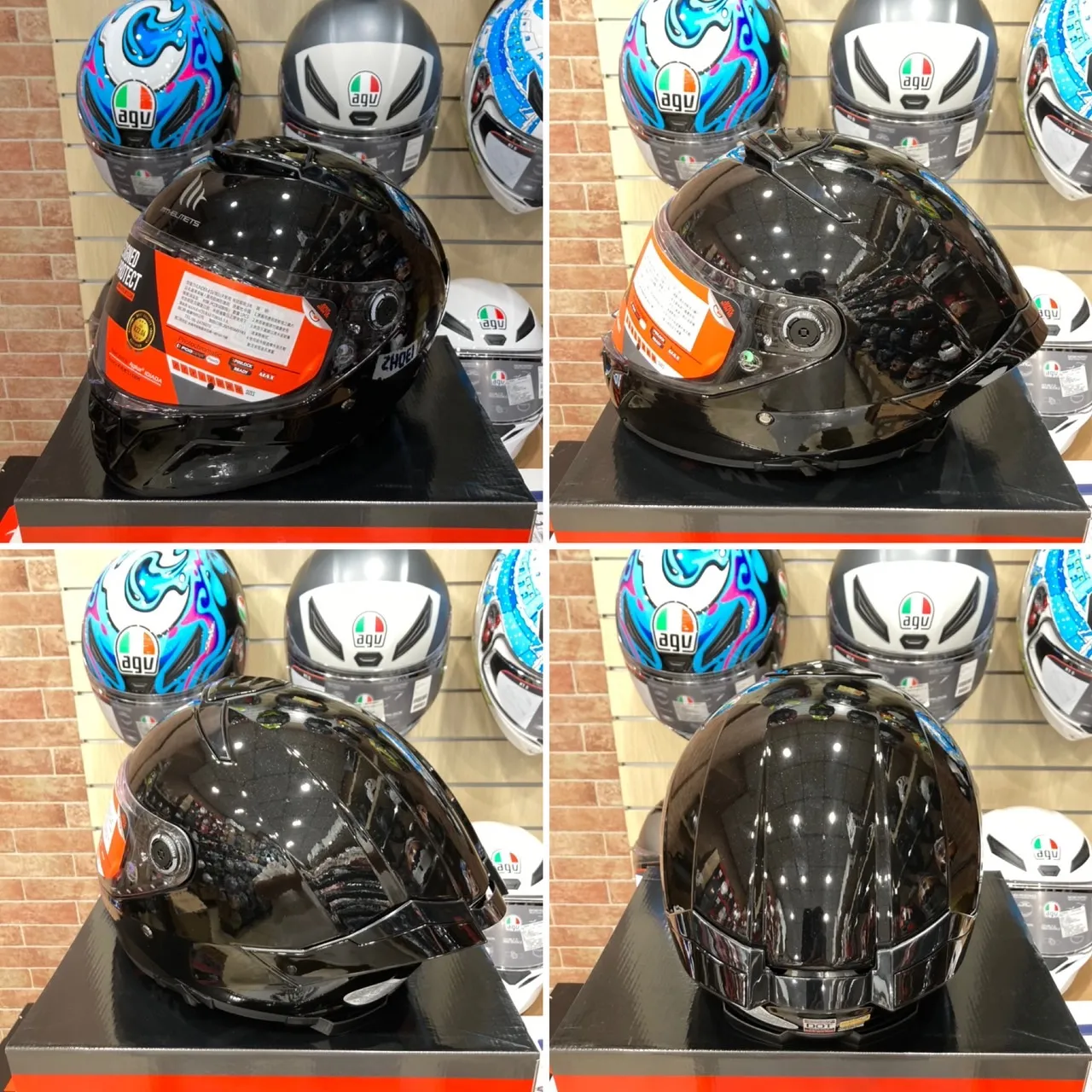 西班牙 MT THUNDER 4 SV 雷神4 閃光黑 素色亮黑 全罩 進口帽 亞版 公司貨 送多層膜電鍍片