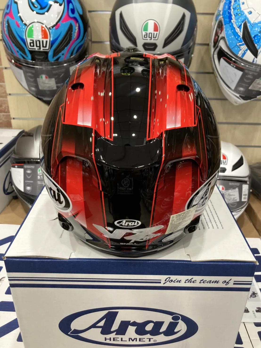ARAI VZ-RAM HARADA TOUR BLACK 黑地圖 紅地圖 3/4 半罩 安全帽 VZ RAM