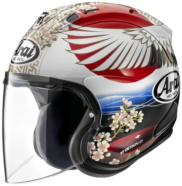 (預購) ARAI VZ-RAM TSUBASA 丹頂鶴 3/4 半罩 安全帽 VZ RAM
