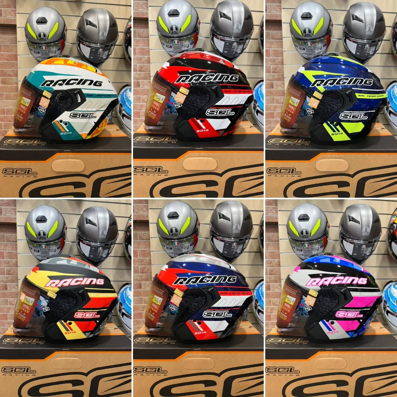 SOL SO-14 急速先鋒 半罩式安全帽 SO14 齒排釦 內墨鏡 通勤帽 快拆式鏡片