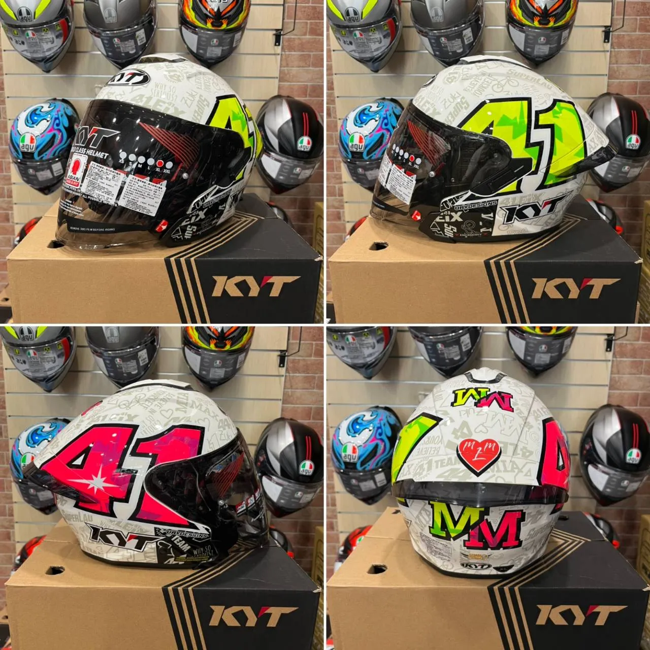 KYT TR-A #AE41白 3/4罩安全帽 插扣 TRA 公司貨 #41白