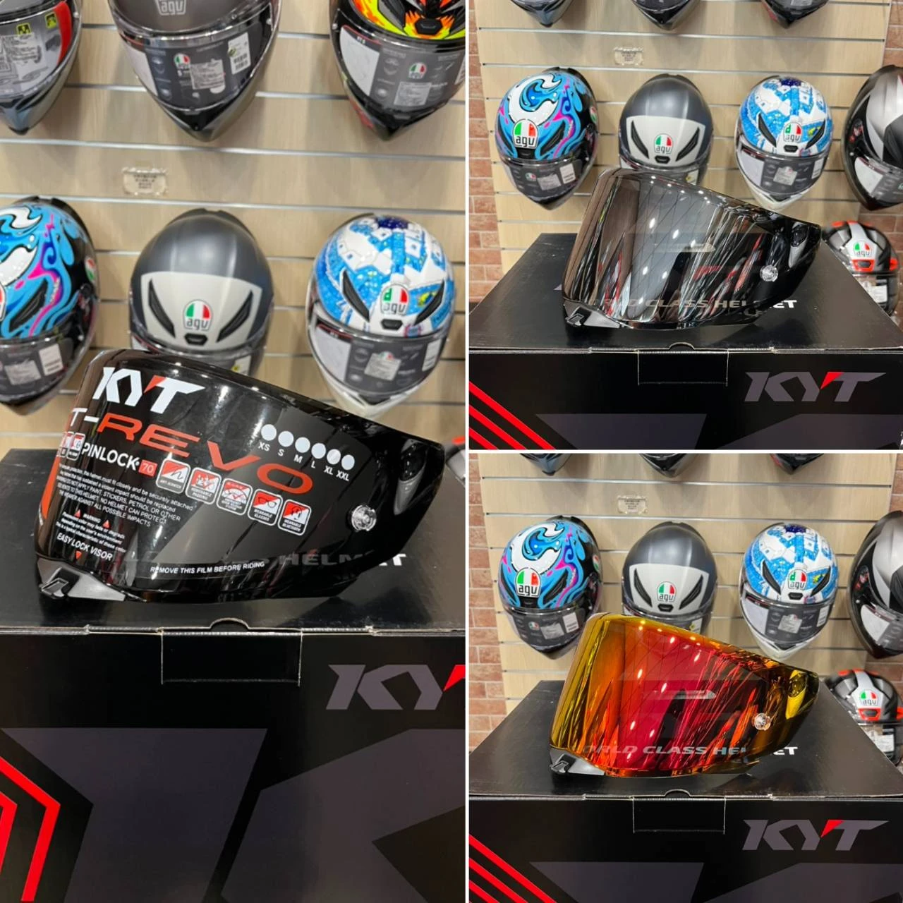 KYT TT-REVO TT-R 原廠鏡片 電鍍片 深墨片 TTR