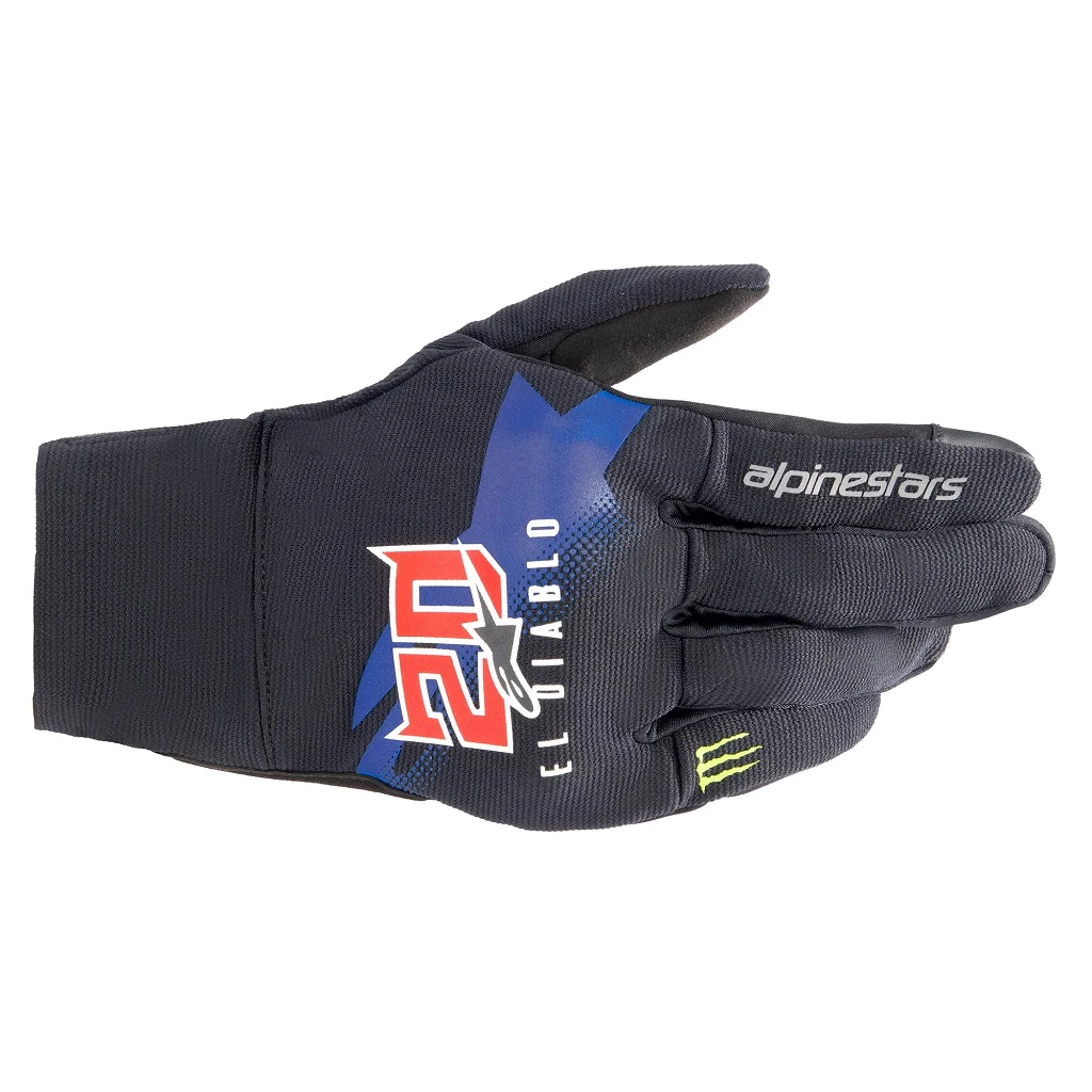 ALPINESTARS A星 REEF FABIO FQ20 黑藍 短手套 防摔 夏季 透氣 觸控