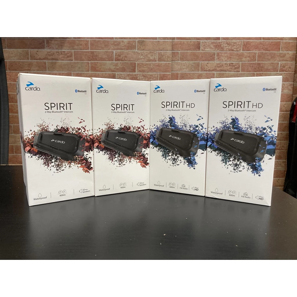 Cardo SPIRIT 安全帽通訊藍牙耳機 (原廠代理商公司貨)