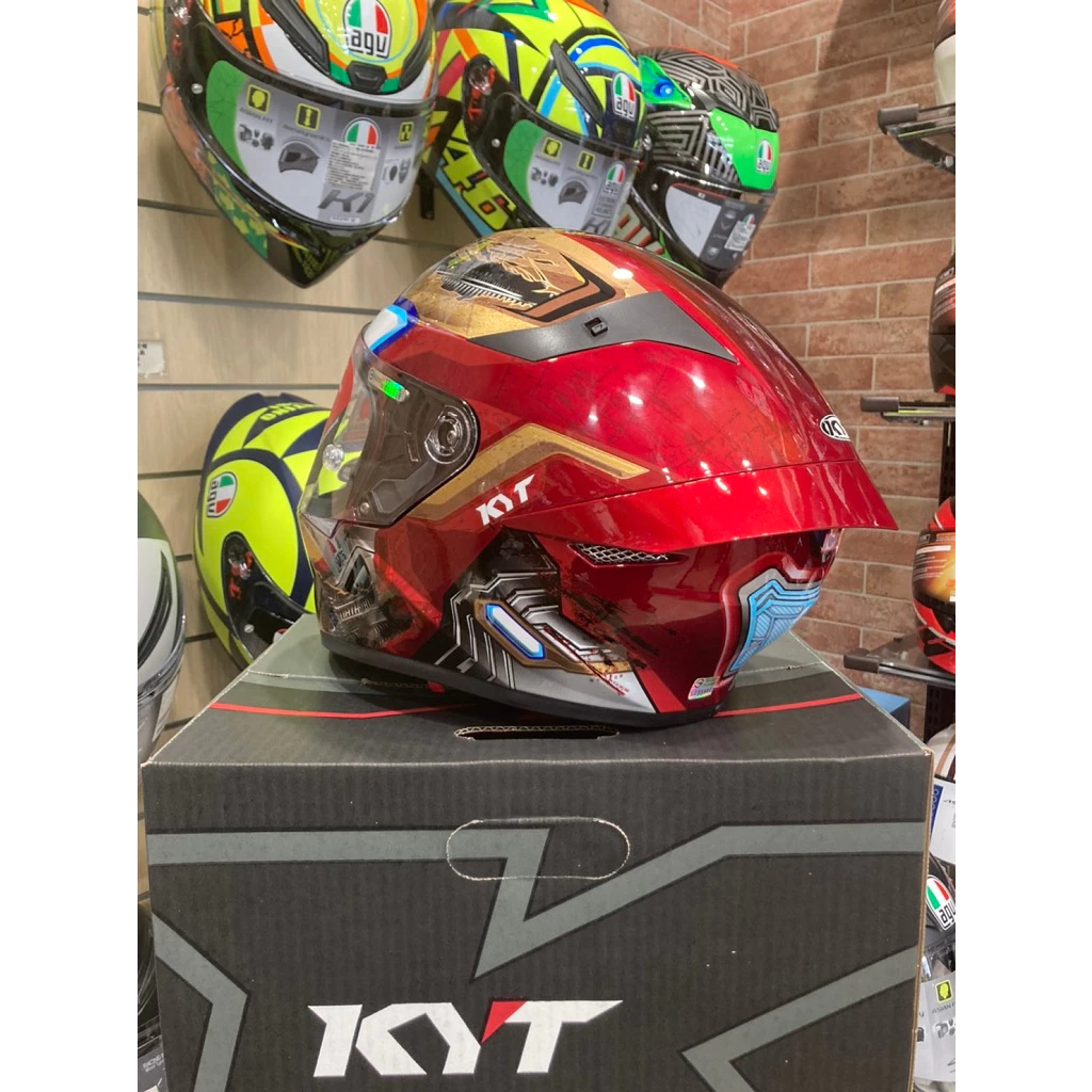 優惠促銷 KYT TT-COURSE TTC 鋼鐵人 IRON MAN 漫威聯名款 全罩安全帽