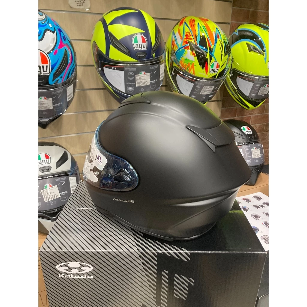 OGK KABUTO AEROBLADE6 空氣刀6 素色 消光黑 空刀6 進口 全罩 安全帽 公司貨 現貨