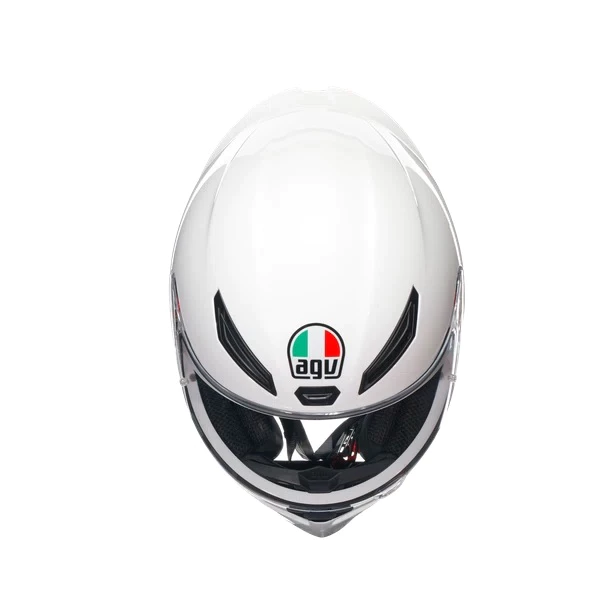 AGV K1-S WHITE 亮白 素色 全罩安全帽 K1S 亞洲版 公司貨