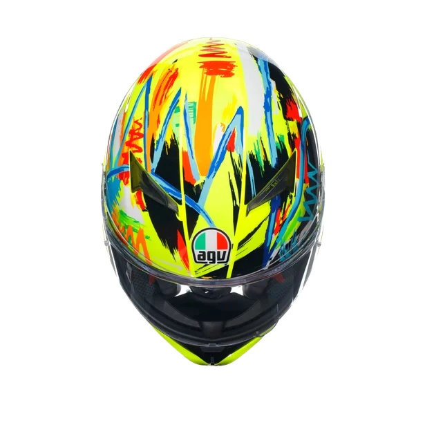 AGV K3 ROSSI WINTER TEST 2019 羅西 內墨片 全罩安全帽 亞洲版 公司貨 附鴨尾