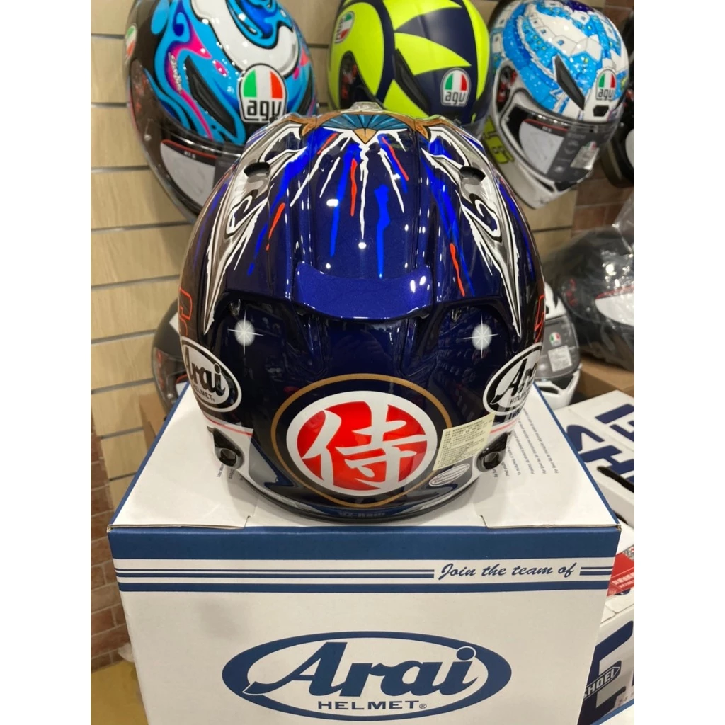  ARAI VZ-RAM Pedrosa Shogun 3/4 半罩 安全帽 VZ RAM