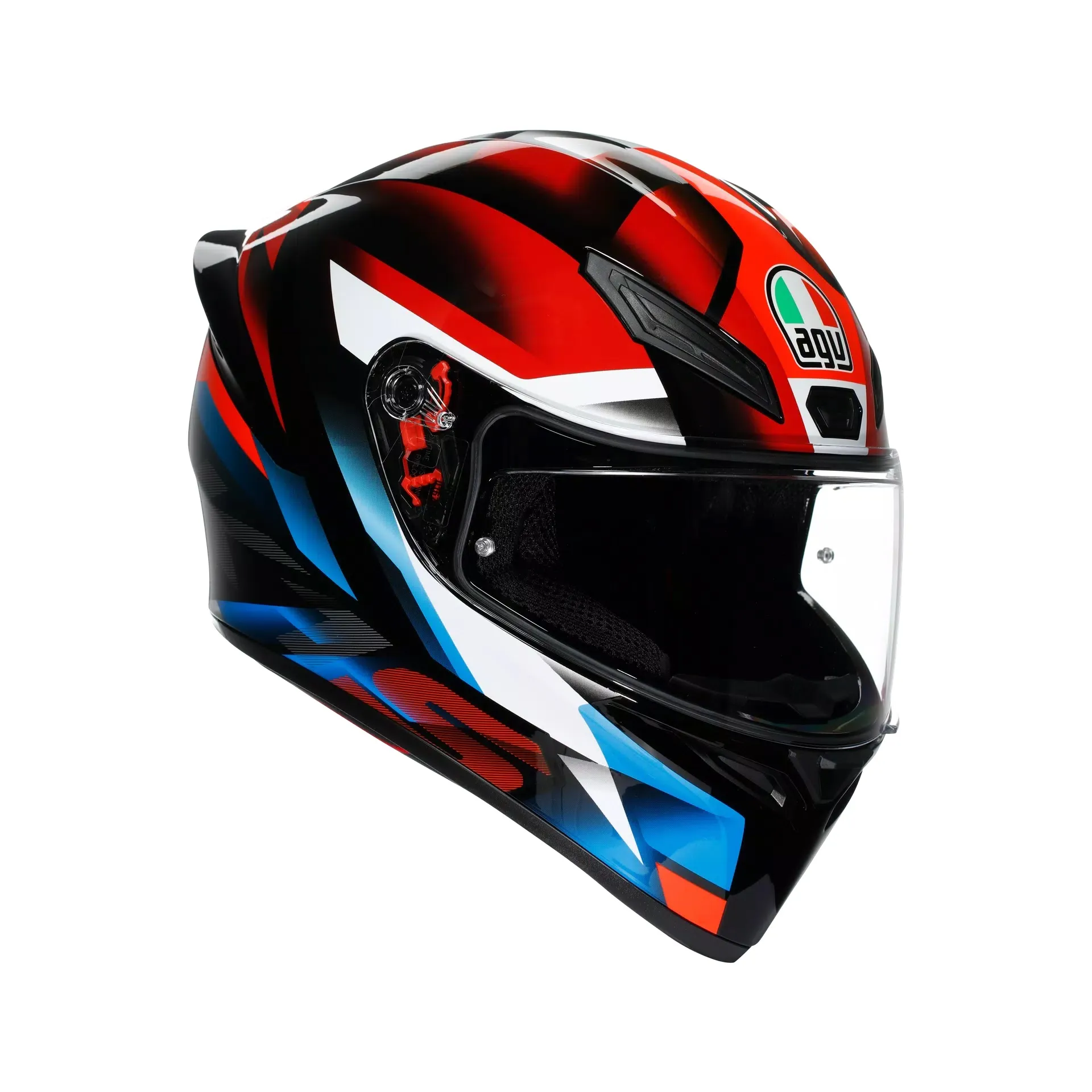 AGV K1-S FASTLAP 黑紅藍 彩繪 全罩安全帽 K1S 亞洲版 公司貨