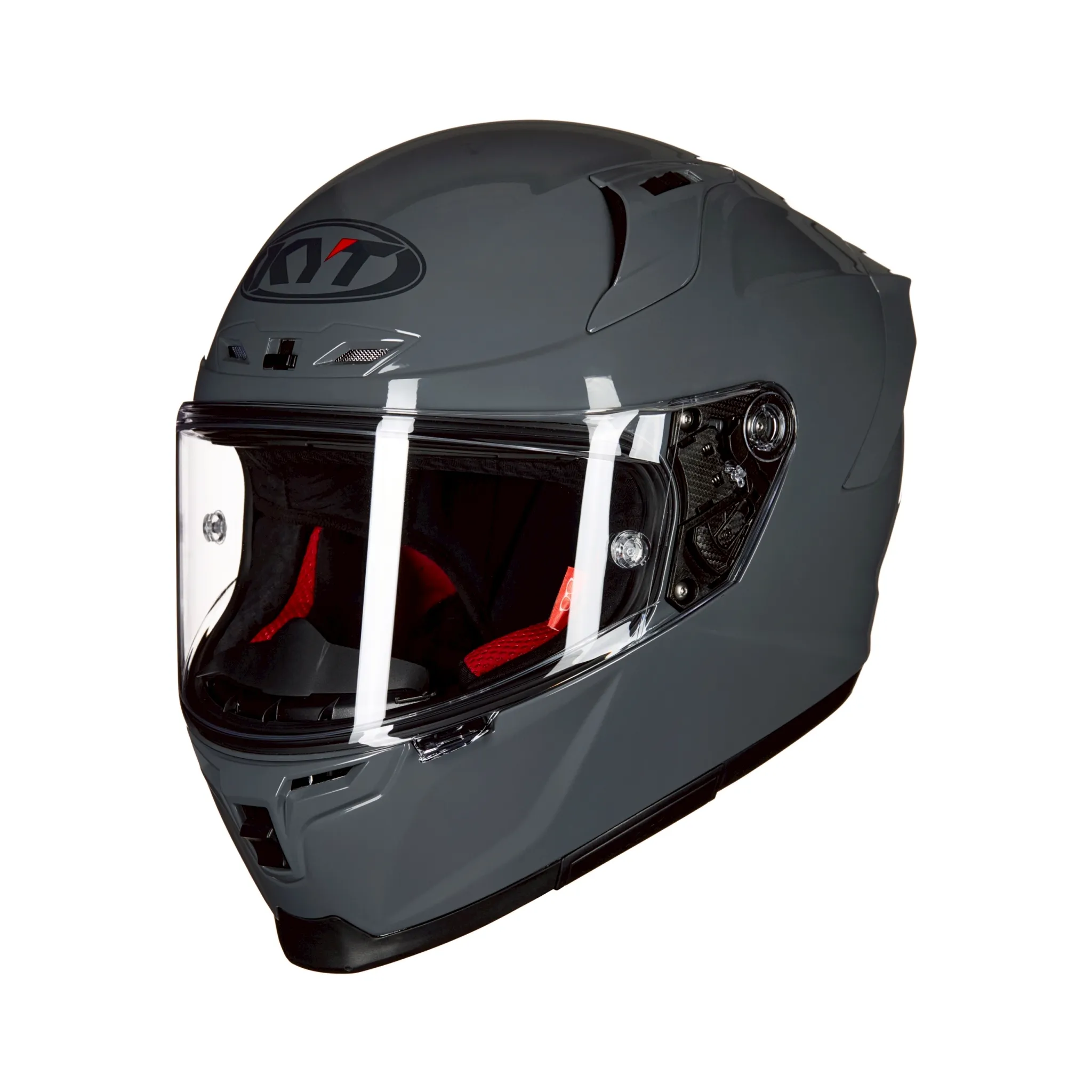 KYT STRIKER 素色 ST-02 水泥灰 全罩式安全帽 雙D扣 大壓尾