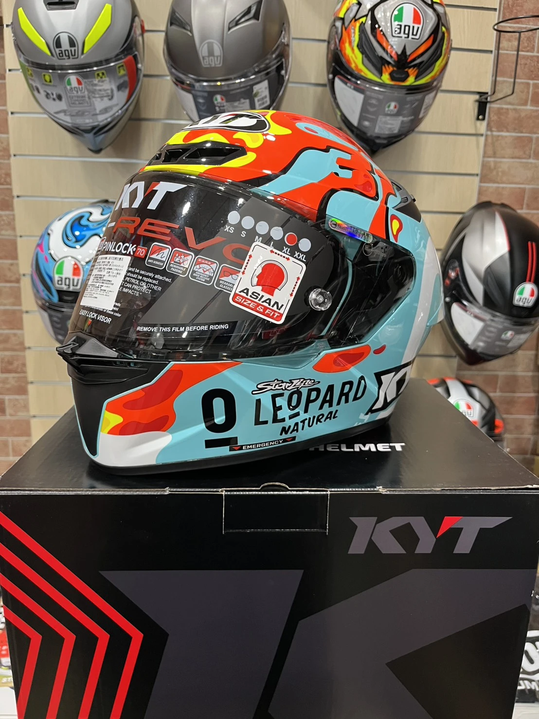 KYT TT-REVO TT-R #0亞拉岡 選手彩繪 全罩式 安全帽 送燻黑押尾 公司貨 TTR