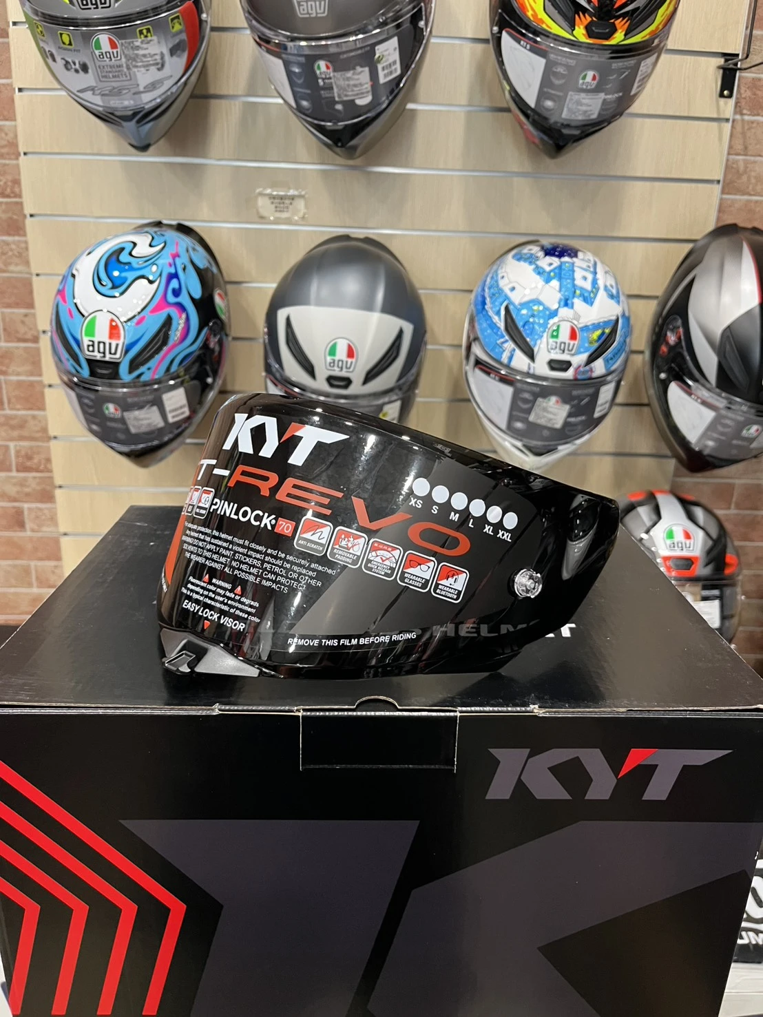 KYT TT-REVO TT-R 原廠鏡片 電鍍片 深墨片 TTR