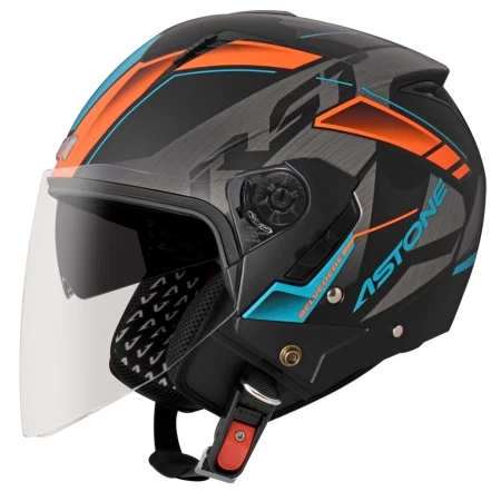 ASTONE RST AQ9 3/4 半罩式安全帽 內墨片