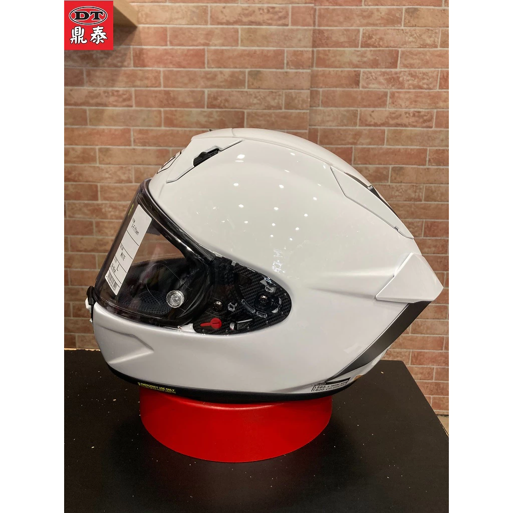 SHOEI X-FIFTEEN X-15 素色 亮白 全罩 頂級款競技賽道帽 PFS X15 大橋公司貨