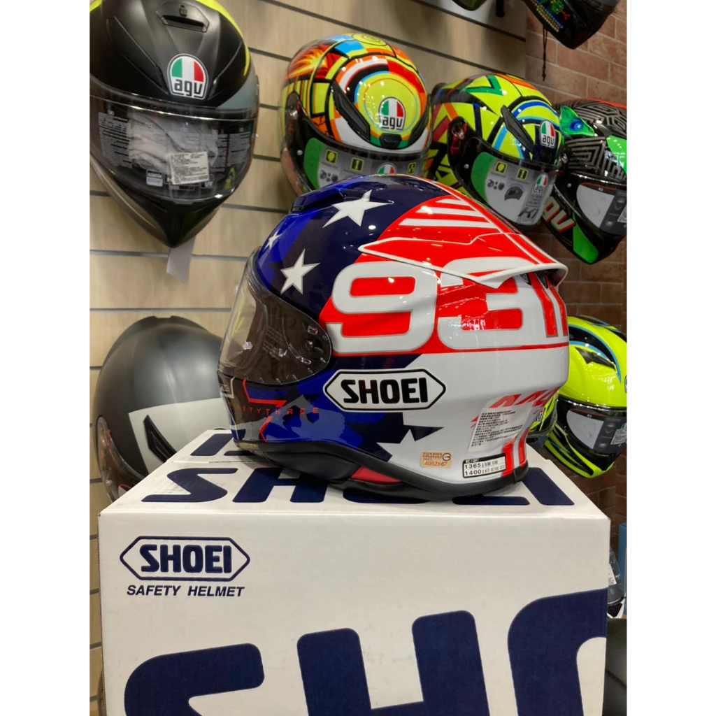 SHOEI Z-8 MARQUEZ AMS TC-10 MM93 全罩 輕量 安全帽 日本進口 Z8 公司貨