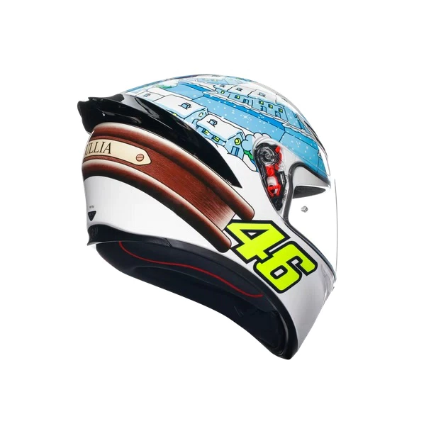 AGV K1-S ROSSI WINTER TEST 2017 雪屋 羅西 冬測帽 K1S 亞洲版 公司貨