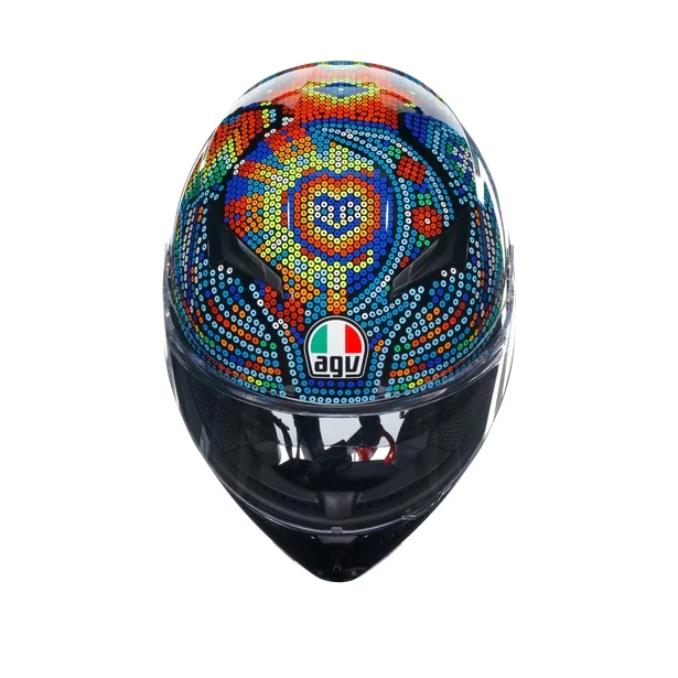 AGV K3 ROSSI WINTER TEST 2018 羅西 內墨片 全罩安全帽 亞洲版 公司貨 附鴨尾