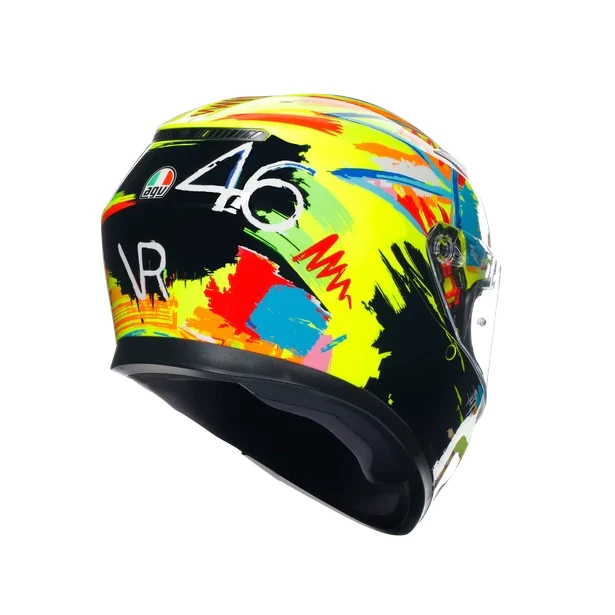 AGV K3 ROSSI WINTER TEST 2019 羅西 內墨片 全罩安全帽 亞洲版 公司貨 附鴨尾