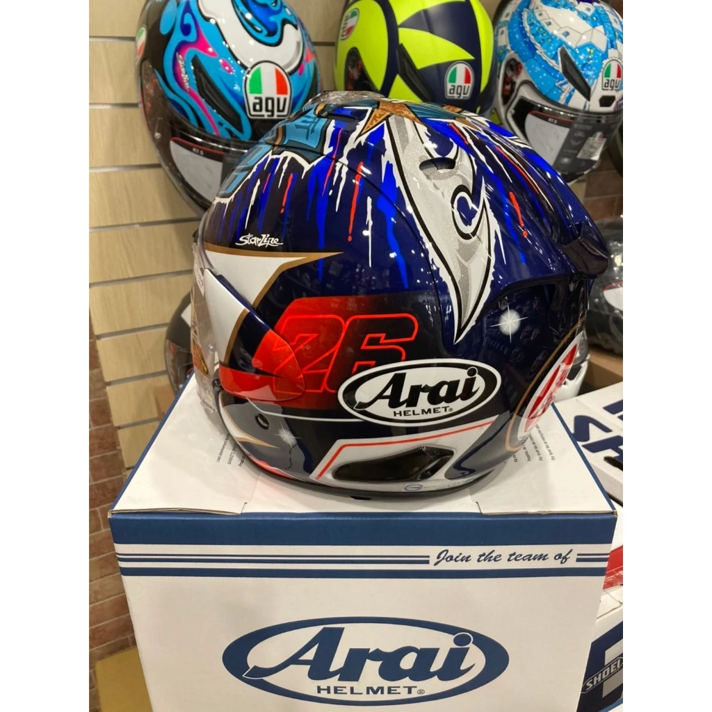  ARAI VZ-RAM Pedrosa Shogun 3/4 半罩 安全帽 VZ RAM