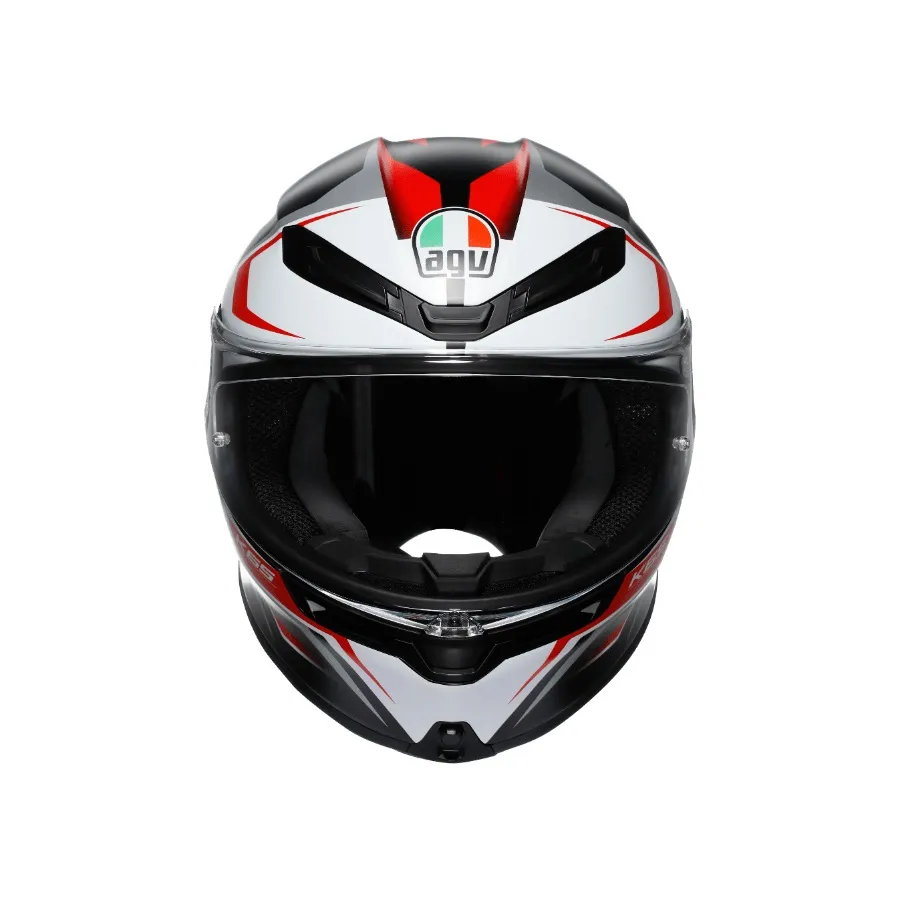 AGV K6 S KARVE 消光黑白紅 公司貨 亞洲版 碳纖維 全罩安全帽 新款 K6S 輕量 大鴨尾