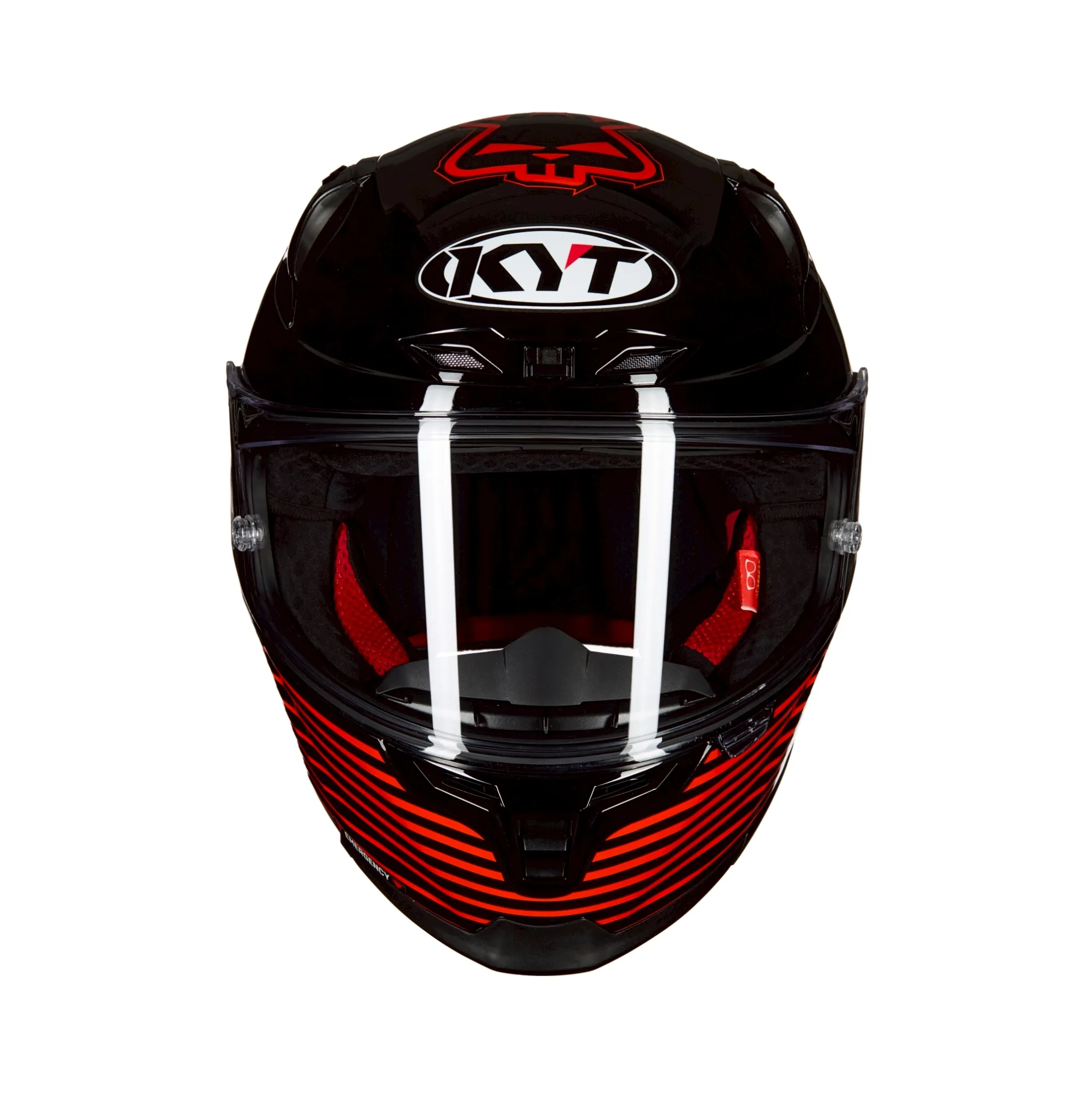 【新品預購】KYT STRIKER ST-12 AF37 LIVERYY 黑紅 全罩式安全帽
